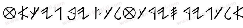 Taken by Vultures Regular字体转换